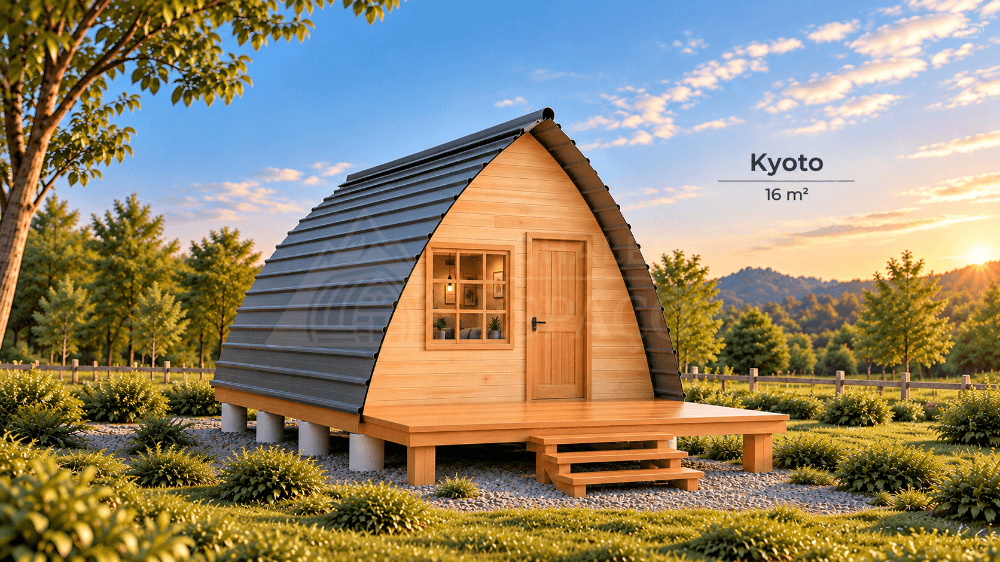 Chalé Kyoto - 16m²